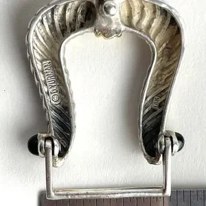 Rare DAVID YURMAN 18K & Sterling Gold Cable Classic Belt Buckle with ONYX David Yurman | Accessories | Rare David Yurman 8k Sterling  main image 2